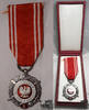 Polen Silberne Verdienstmedaille für 10 Jahre, - Polen -