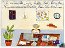 Ich wünschte, ich hätte Zeit für den Nervenzusammenbruch, den ich verdiene... - Kunstbillet von Michaela Mara -