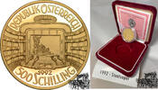 Österreich 500 Schilling 500 Schilling 1992 - Staatsoper - im Etui mit Zertifikat und Schleife -