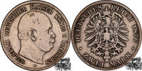 Deutschland 2 Mark 2 Mark 1876 A, Preussen -