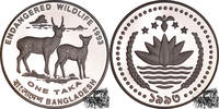 Bangladesch 1 Taka 1 Taka 1993 - Rehe -
