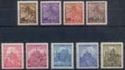 B. und M,. - Freimarken - Nr.64-72 ** -