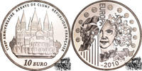 10 Euro 10 Euro 2010 - 1100 a. Abbaye de Cluny -