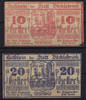 Österreich 10 und 20 Heller - Vöcklabruck -