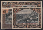 Österreich 10, 20, 50 und 75 Heller - Hochburg-Ach -