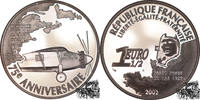 Frankreich 1.50 Euro 1 1/2 Euro 2002 - 75. Jahre Atlantikflug -