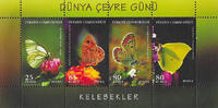 Türkei Türkei 2009 ** - Internationaler Tag der Umwelt - Schmetterlinge -