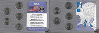 5 x 25 Cent 5 x 25 Cent 2001 P - USA -
