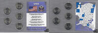 5 x 25 Cent 5 x 25 Cent 2011 P - USA -