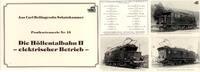 Deutschland Carl Bellingrodt - Die Höllentalbahn II elek. Betrieb -