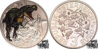 Österreich 3 Euro 3 Euro 2020 - Tyrannosaurus rex -