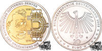 Deutschland 10 Euro 10 Euro 2003 G - Gottfried Semper, Goldapplikation -