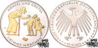 Deutschland 10 Euro 10 Euro 2014 G - Hänsel und Gretel, Goldapplikation -