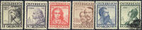 Österreich Österreich 1934 **, Gr. 12(+12) bis 64(+64) - Baumeister -