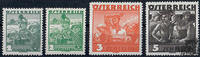 Österreich Österreich 1934 Satz **, S. 2,00 bis 5,00 - Trachten -