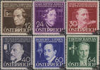 Österreich Österreich 1936 ** - Gr. 12 (+12) bis 64(+64) - Erfinder -
