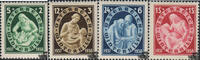 Österreich Österreich 1937 Satz **, Gr. 5 + 2 bis S. 1+1 - Winterhilfe -