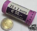 2 Euro 2012 - Luxemburg 25 x 2 Euro 2012 - 10 Jahre Euro - (Original Rolle) stplfr.
