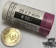 2 Euro 2007 Luxemburg 25 x 2 Euro 2007 - Grossherzoglicher Palast (Original Rolle) f.stplfr.