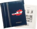 Österreich 1850-1938 mit Taschen inkl. Classic-Drehstabinder Östereich - LEUCHTTURM - blau -