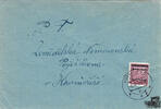 Böhmen und Mähren - 30 Heller 1. Ausgabe (Aufdruckausgabe) - Einzelfrankatur auf Brief 1939 -