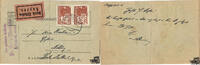 Österreich Österreich 1. Republik Eilboten-Karte Expres 20 Groschen Flugpost Mehrfachfrankatur 1931 -