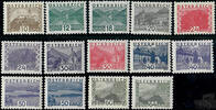 Österreich Österreich 1932 **, Gr. 10 bis 64 - kl. Landschaft -