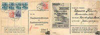 Österreich Österreich 1. Republik Fliegerspende Landesverteidigung 24 Groschen Mischfrankatur 1936 -