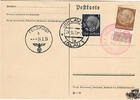 Böhmen und Mähren - Vorläufer, Befreiungsstempel Iglau ist frei, nebenges. Feldpost März 1939 -