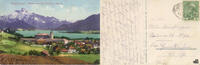 Österreich Ansichtskarte Salzkammergut - Mondsee mit Schafberg -