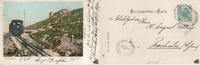 Österreich Ansichtskarte Schafberg - Station und Hotel -