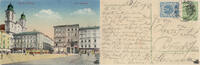 Österreich Ansichtskarte Linz a. d. Donau - Franz Josef-Platz -