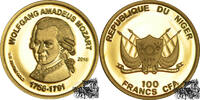 Niger 10 Francs 10 Francs 2016 - W.A.Mozart -
