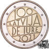 Lettland 2 Euro 2 Euro 2021 - 100 J. Anerkennung Lettlands -