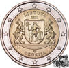Lettland 2 Euro 2 Euro 2021 - Dzūkija -