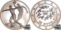 Griechenland 10 Euro 10 Euro 2003 - Diskusswerfer OLYMPIADE ATHEN 04 in Kapsel -