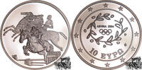 Griechenland 10 Euro 10 Euro 2003 - Reiten OLYMPIADE ATHEN 04 in Kapsel -