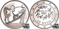 Griechenland 10 Euro 10 Euro 2003 - Rhythmische Sportgymnastik OLYMPIADE ATHEN 04 in Kapsel -