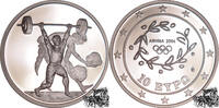 10 Euro 10 Euro 2003 - Gewichtheben OLYMPIADE ATHEN 04 in Kapsel -