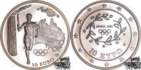 10 Euro 2004  10 Euro 2004 - Olympischer Fackellauf - Australien - PP PP