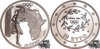 10 Euro 2004  10 Euro 2004 - Olympischer Fackellauf - Afrika - PP PP