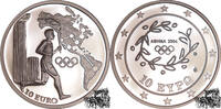 10 Euro 2004  10 Euro 2004 - Olympischer Fackellauf - Nord und Südamerika - PP PP