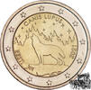 Estland 2 Euro 2 Euro 2021 - Nationaltier Wolf (Canis Lupus) -