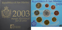 1 Cent - 5 Euro Euro KMS 2003 - San Marino -
