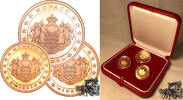 1, 2, 5 Cent 1 Cent, 2 Cent, u. 5 Cent 2005 - Monaco -