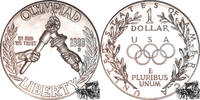1 Dollar 1 Dollar 1988 D - Olympiade -