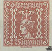 Österreich 1921 ** - Kronen 2,25 - Merkur Zeitungsmarken -