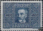 Österreich Österreich 1922 ** - 4800 Kronen - Kreß-Flug -