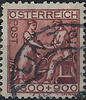 Österreich Österreich 1924 o - Kronen 300+900- Tuberkulosefürsorge -