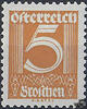 Österreich Österreich 1925 **, Gr. 5 - Ziffernserie -